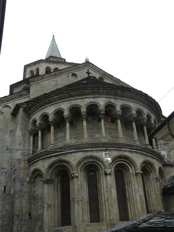 Bergamo. Basilica Santa Maria Maggiore. Abside