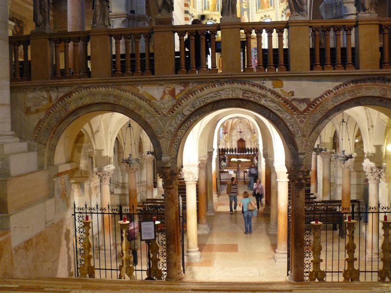 Verona. Basilica de San Zeno. Cripta