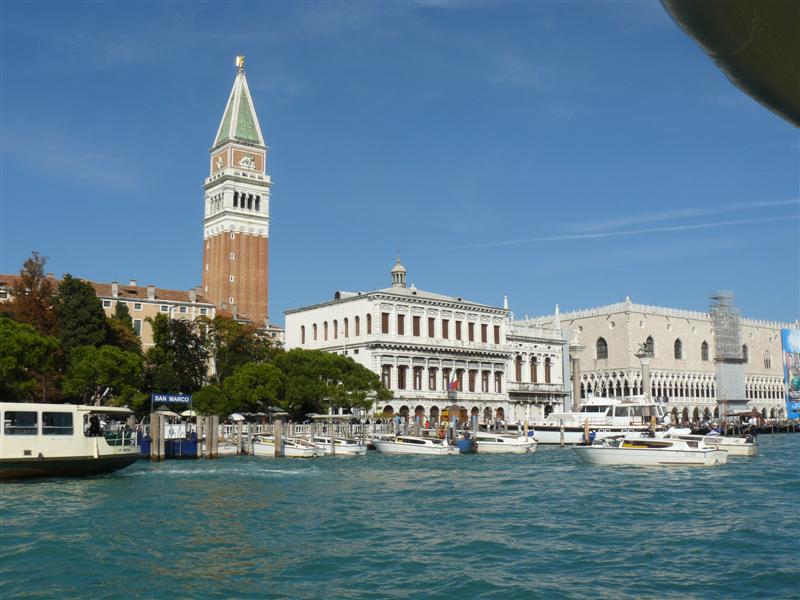 Venecia. Palacio Ducal, Campanile y la Zecca 