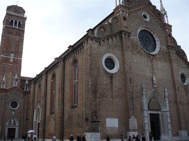 Venecia. Iglesia Santa Maria Gloriosa dei Frari.