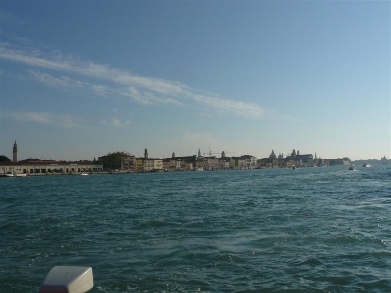 Venecia. Canal di Fusina
