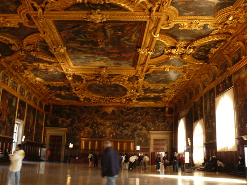 Venecia. Palacio Ducal. Sala del Maggior Consiglio