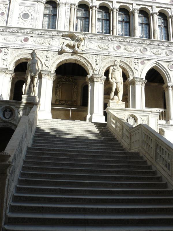Venecia. Palacio Ducal. Escalinata de los Gigantes